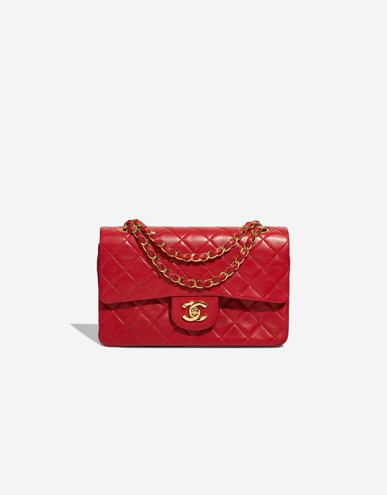 Chanel Timeless Small Lammleder Red Front | Verkaufen Sie Ihre Designer-Tasche