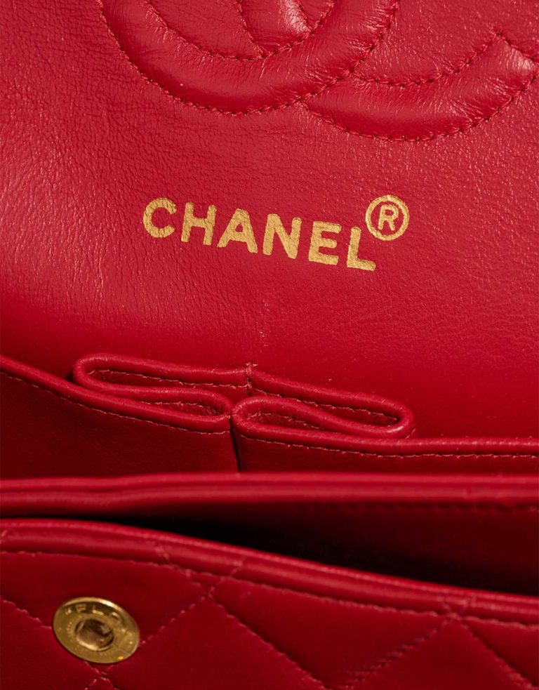 Chanel Timeless Small Lamb Red Logo | Sell your designer bag