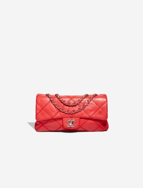 Chanel Timeless Medium Lamb Orange Front | Sell your designer bag