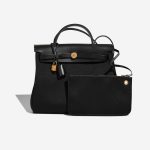 Hermès Herbag 31 Toile / Vache Hunter Black Front | Sell your designer bag