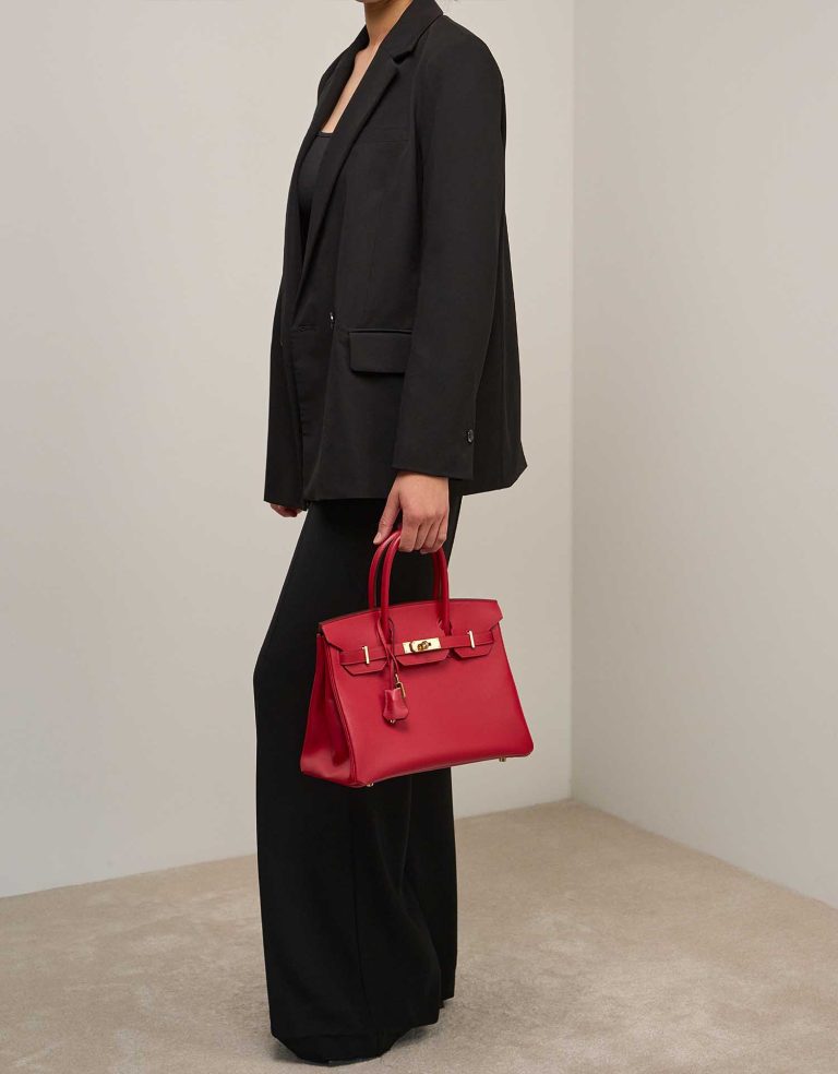 Hermès Birkin 30 Epsom Rouge Casaque Front | Sell your designer bag