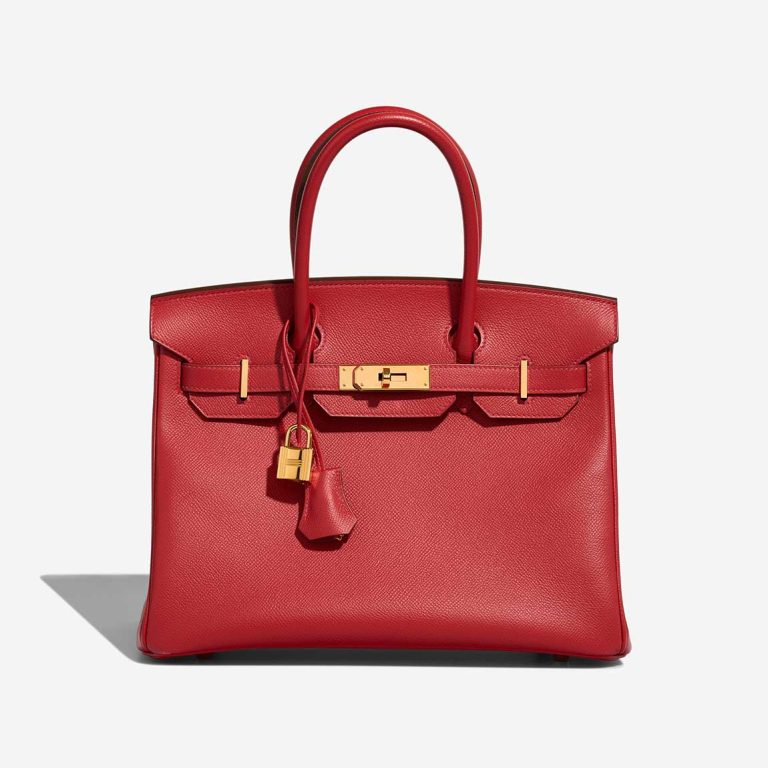 Hermès Birkin 30 Epsom Rouge Casaque Front | Sell your designer bag