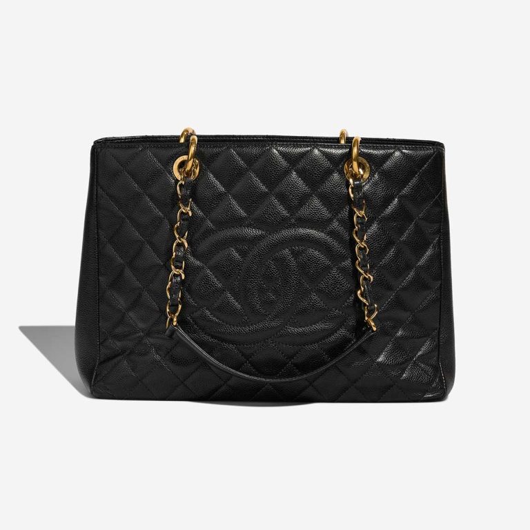 Chanel Shopping Tote GST Caviar-Leder Black Front | Verkaufen Sie Ihre Designertasche