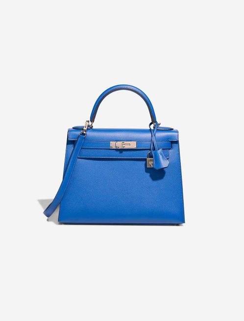 Hermès Kelly 28 Epsom Blue Royal Front | Sell your designer bag
