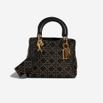 Dior Lady Medium Calf Black Front | Sell your designer bag