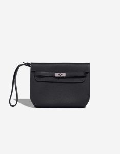 Mini Kelly 20 En Desordre in Gris Pantin Epsom Leather with Palladium Hardware main image 0