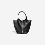 Hermès Picotin 18 Touch Taurillon Clémence / Ostrich Black Front | Sell your designer bag