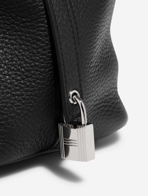 Hermès Picotin 18 Touch Taurillon Clémence / Strauß Schwarz Verschluss-System | Verkaufen Sie Ihre Designer-Tasche