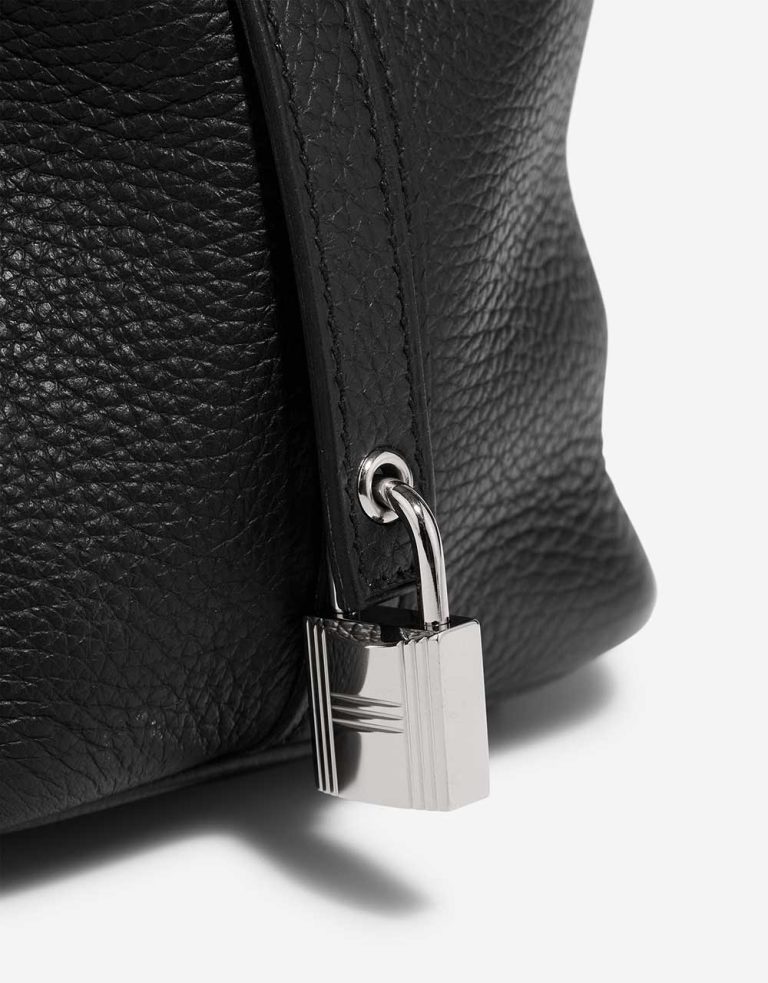 Hermès Picotin 18 Touch Taurillon Clémence / Autruche Black Closing System | Vendre votre sac de créateur