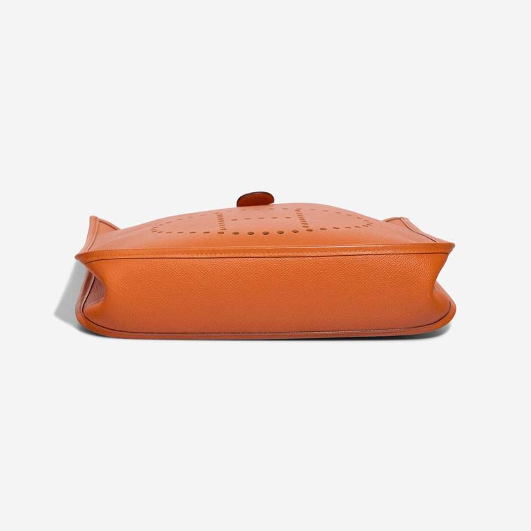 Hermès Evelyne 29 Epsom Orange H Verschluss-System | Verkaufen Sie Ihre Designer-Tasche