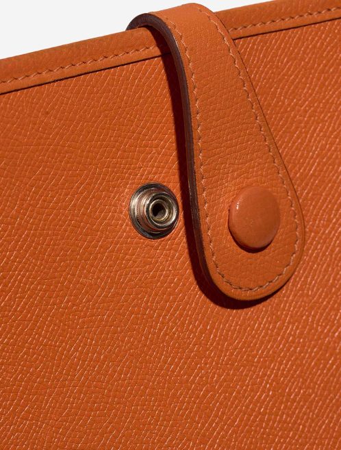 Hermès Evelyne 29 Epsom Orange H Système de fermeture | Vendre votre sac de créateur