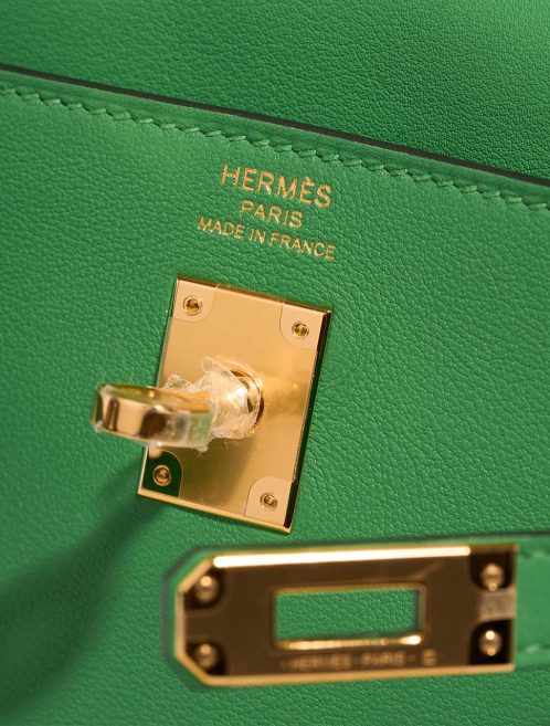 Hermès Kelly Moove Swift Vert Yucca Logo | Verkaufen Sie Ihre Designertasche