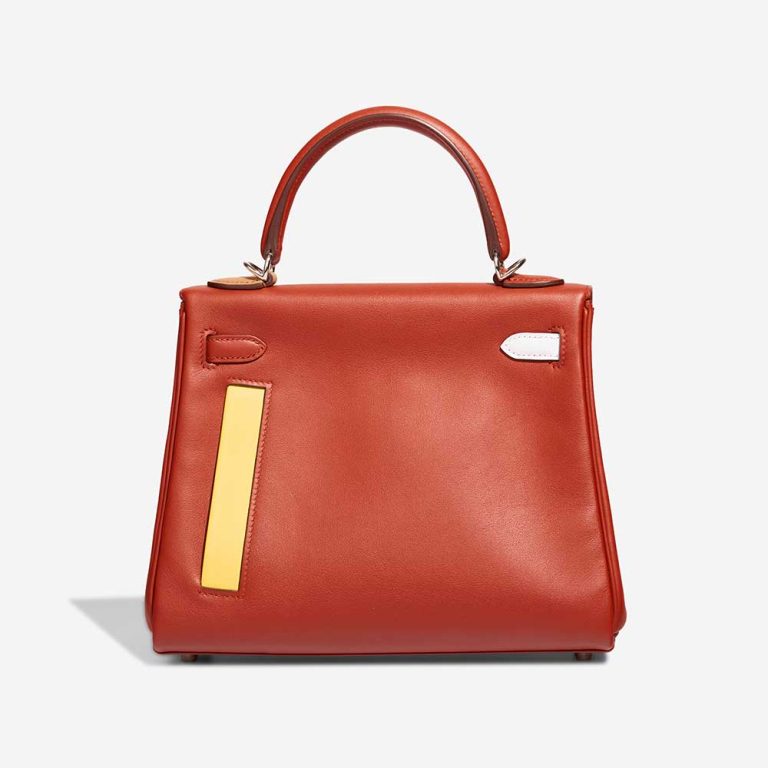 Hermès Kelly 25 Colormatic Swift Cuivre / Nata / Bleu Brume / Chai / Lime | Sell your designer bag