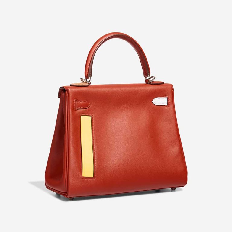 Hermès Kelly 25 Colormatic Swift Cuivre / Nata / Bleu Brume / Chai / Lime | Sell your designer bag
