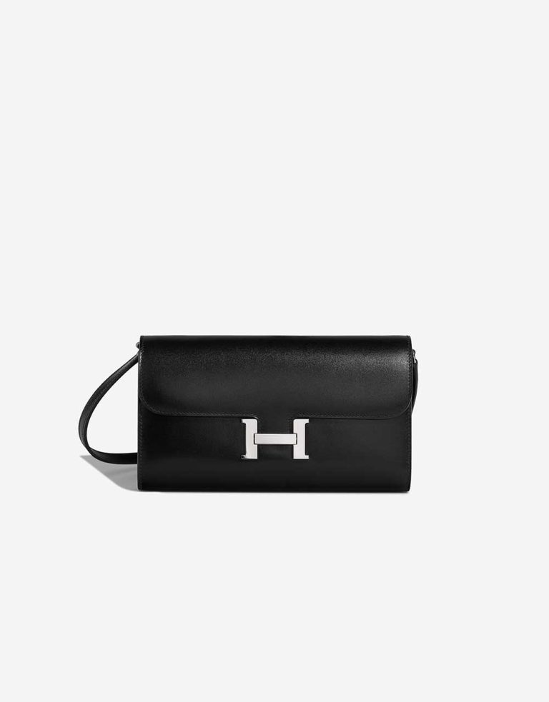 Hermès Constance To Go Box Black Front | Vendez votre sac de créateur