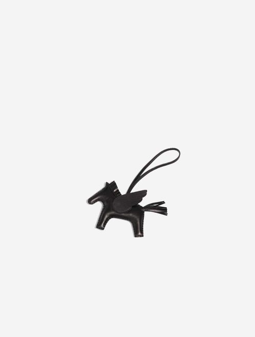 Hermès Rodeo Pegasus MM Milo Lamb So Black Front | Vendez votre sac de créateur