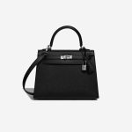 Hermès Kelly 25 Epsom Black Front | Sell your designer bag