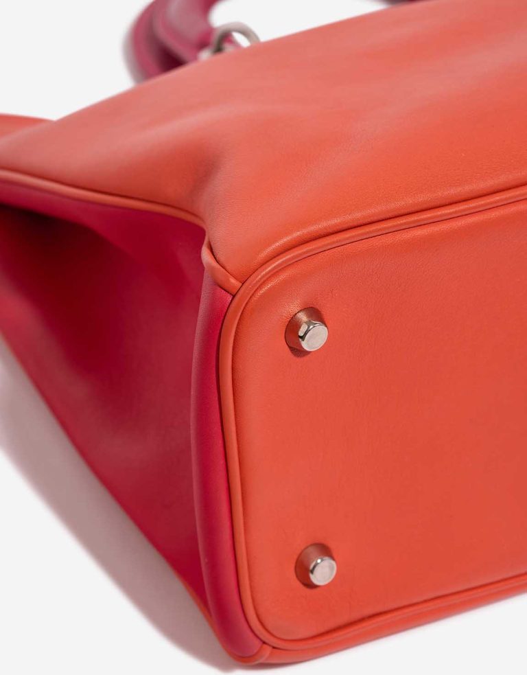 Dior Diorissimo Large Lamb Orange / Fuchsia Signs of wear | Sell your designer bag