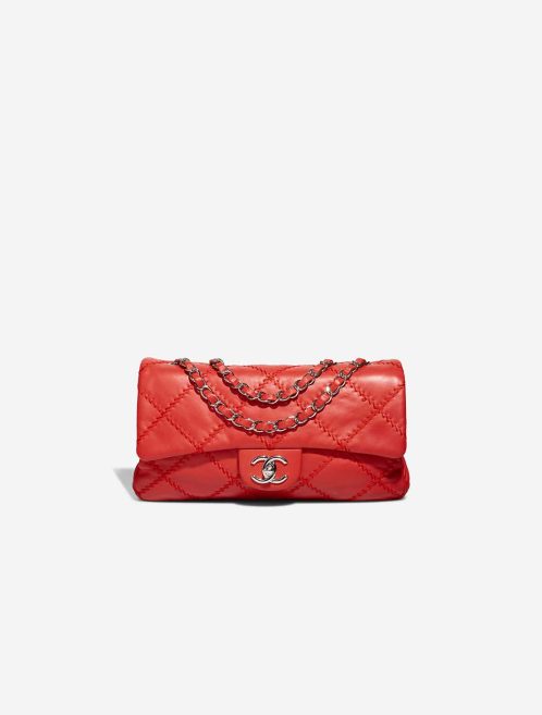 Chanel Timeless Medium Lammleder Orange Front | Verkaufen Sie Ihre Designer-Tasche