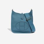 Hermès Evelyne 29 Taurillon Clemence New Bleu Jean Front | Sell your designer bag