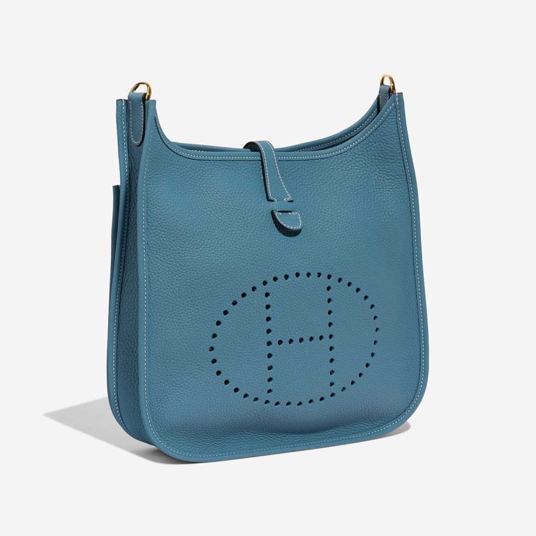 Hermès Evelyne 29 Taurillon Clemence New Bleu Jean | Verkaufen Sie Ihre Designertasche