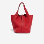 Hermès Picotin 22 Taurillon Clémence Rouge Vif Front | Vendre votre sac de créateur