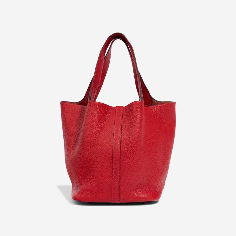 Hermès Picotin 22 Taurillon Clémence Rouge Vif | Vendre votre sac de créateur