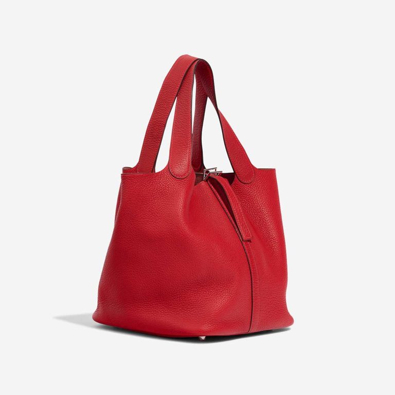 Hermès Picotin 22 Taurillon Clémence Rouge Vif | Vendre votre sac de créateur