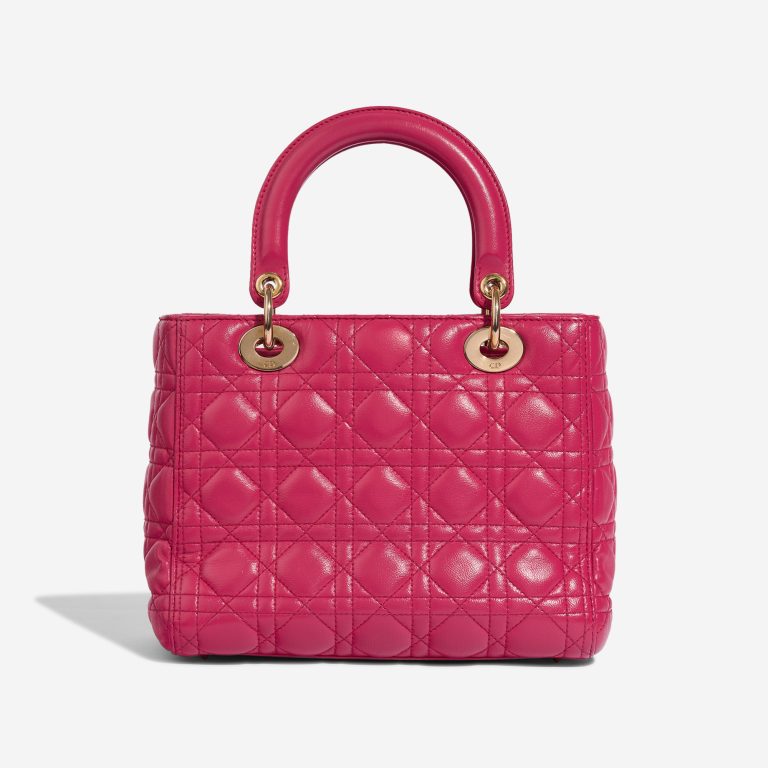Dior Lady Medium Lamb Pink | Vendez votre sac de créateur