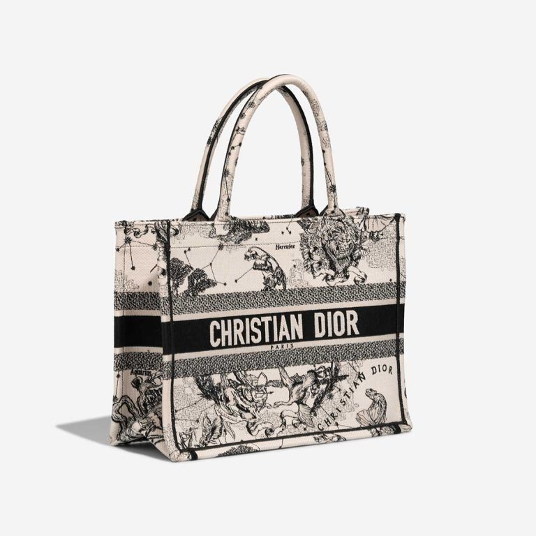 Dior Book Tote Small Canvas Beige / Black | Sell your designer bag