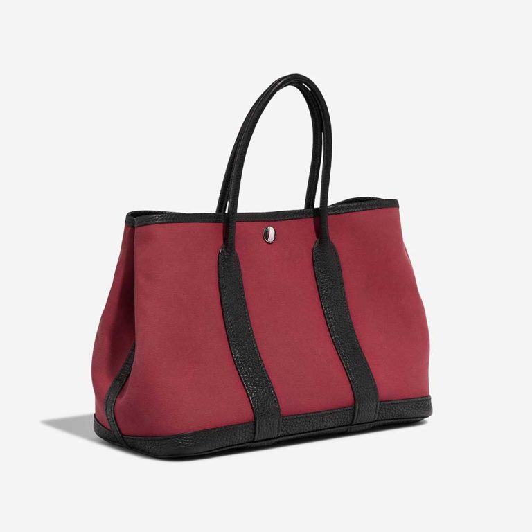 Hermès Garden Party 36 Toile Rouge H / Schwarz | Verkaufen Sie Ihre Designertasche