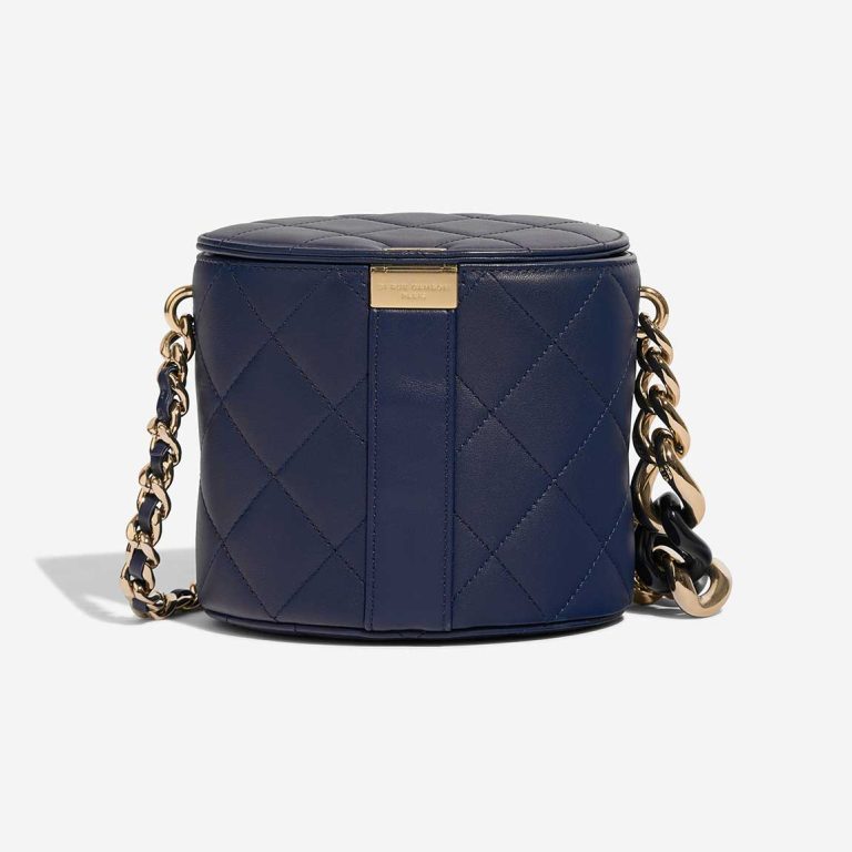 Chanel Vanity Small Lamb Dark Blue | Sell your designer bag