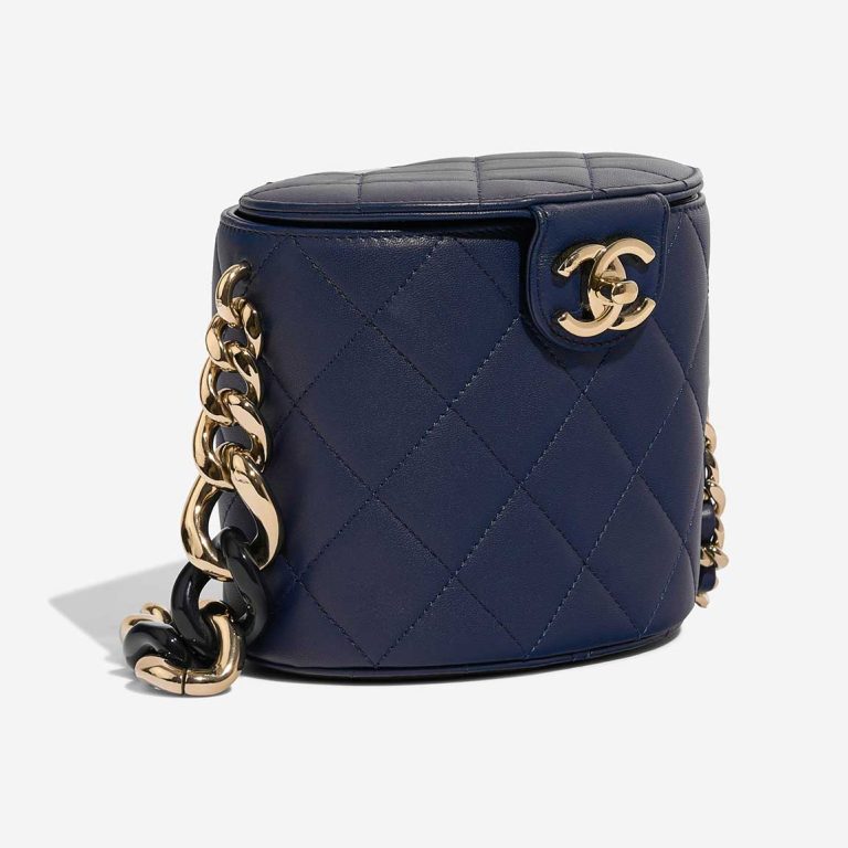 Chanel Vanity Small Lamb Dark Blue | Sell your designer bag