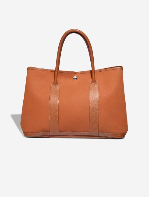 Hermès Garden Party 36 Canvas / Veau Négonda Gold Front | Sell your designer bag