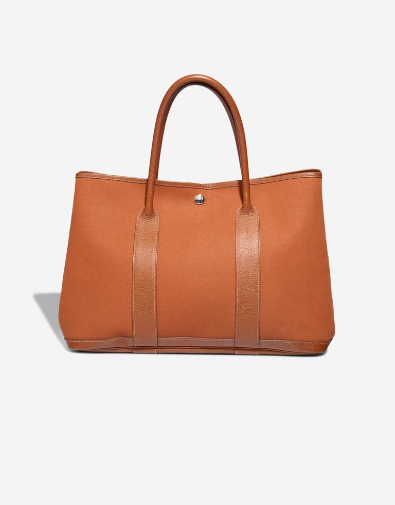 Hermès Garden Party 36 Canvas / Veau Négonda Gold Front | Sell your designer bag