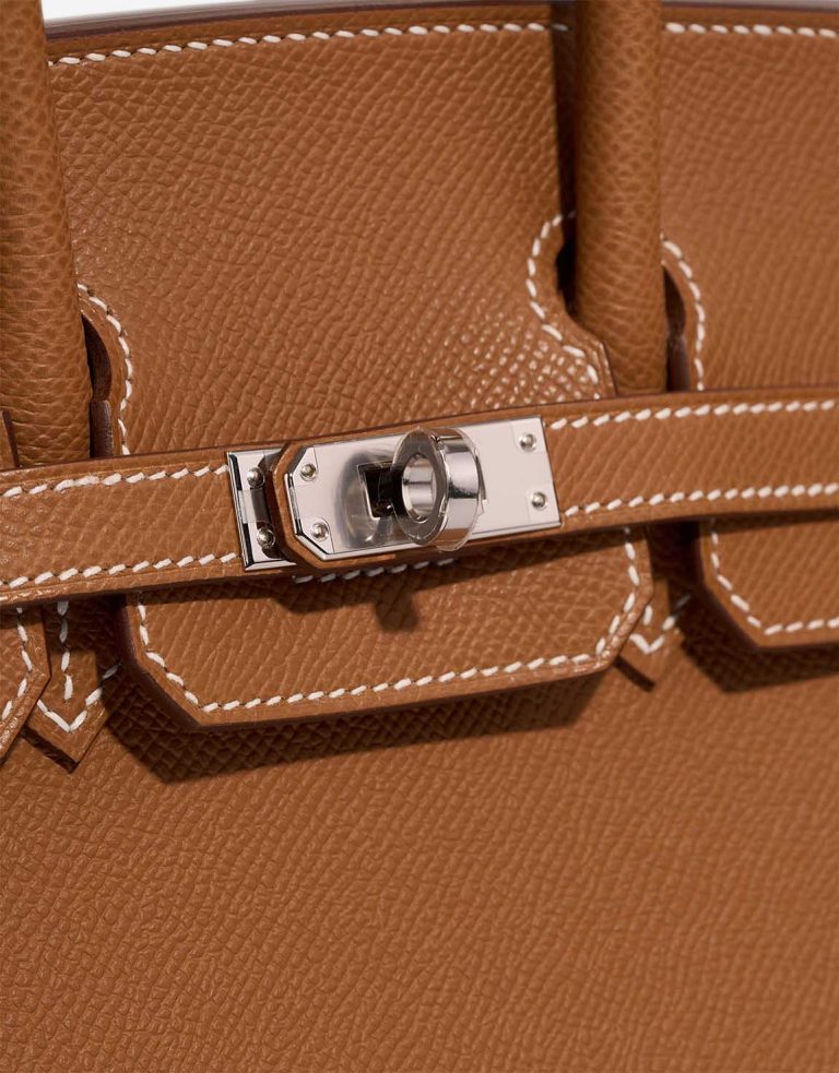 Hermès Birkin 25 Sellier Epsom Gold Closing System | Vendre votre sac de créateur