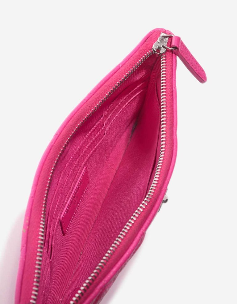 Chanel Clutch Caviar Hot Pink Inside | Sell your designer bag