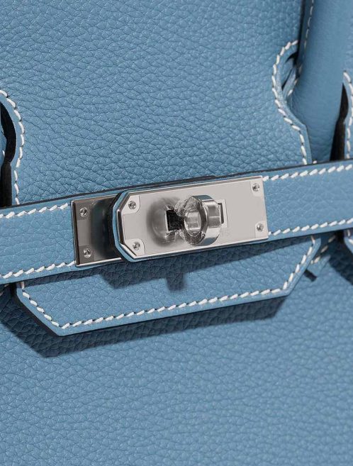 Hermès Birkin 30 Togo Bleu Jean Closing System | Sell your designer bag