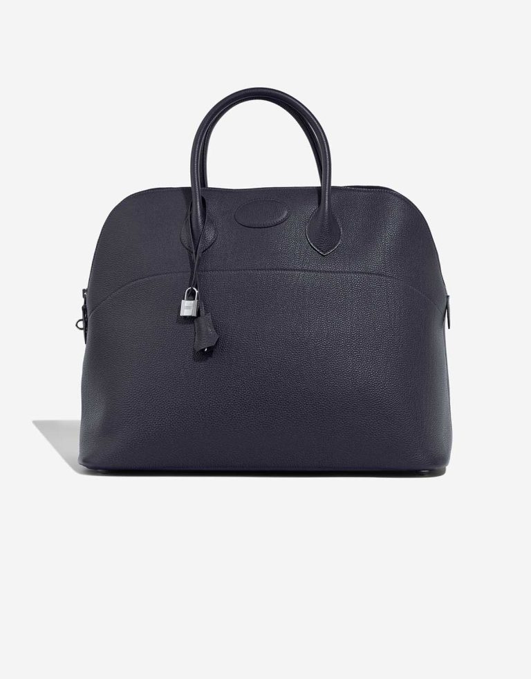 Hermès Bolide Togo Bleu Nuit Front | Verkaufen Sie Ihre Designertasche