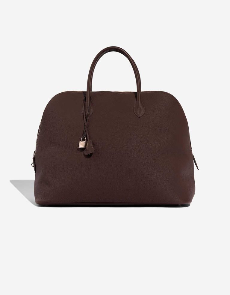 Hermès Bolide 1923 45 Togo Cacao Front | Vendez votre sac de créateur