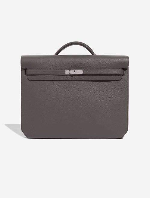 Hermès Kelly Dépêches 36 Epsom Étain Front | Sell your designer bag