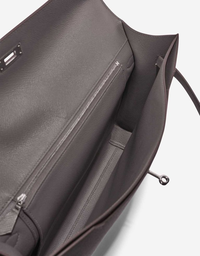 Hermès Kelly Dépêches 36 Epsom Étain Inside | Verkaufen Sie Ihre Designertasche