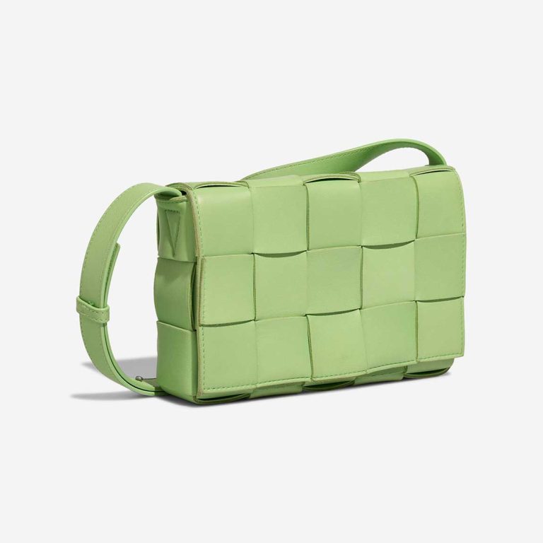 Bottega Veneta Cassette Small Lamb Green | Sell your designer bag