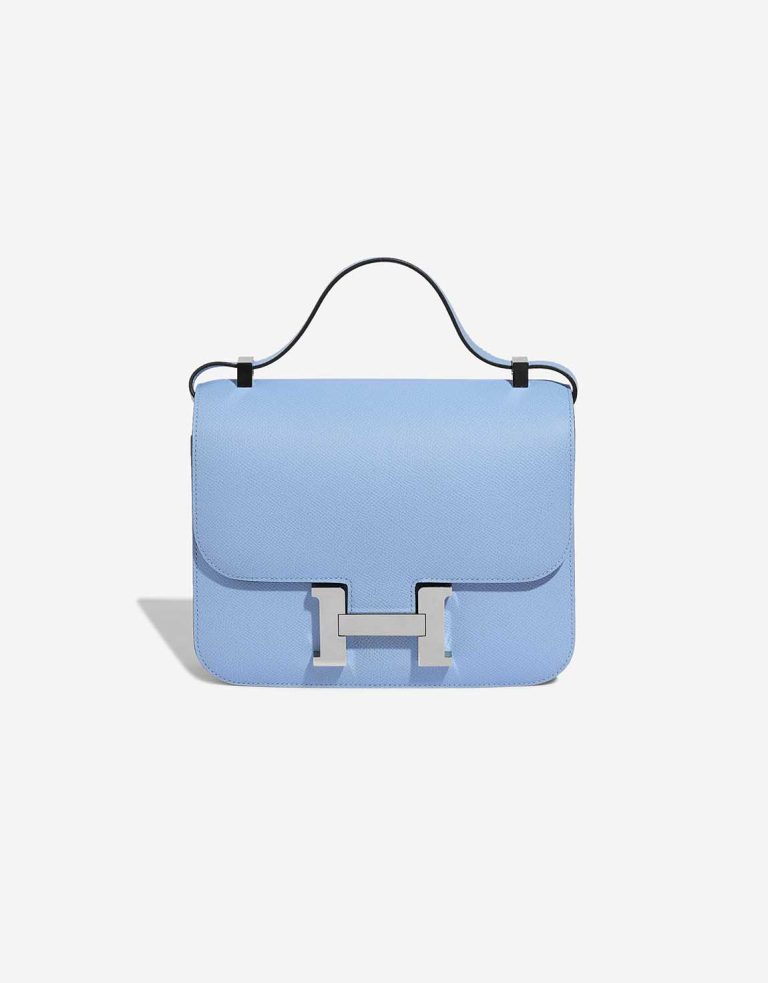 Hermès Constance 24 Epsom Bleu Céleste Front | Vendre votre sac de créateur