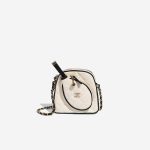 Chanel Tennis Bag Monte-Carlo Mini Canvas White  Front | Sell your designer bag