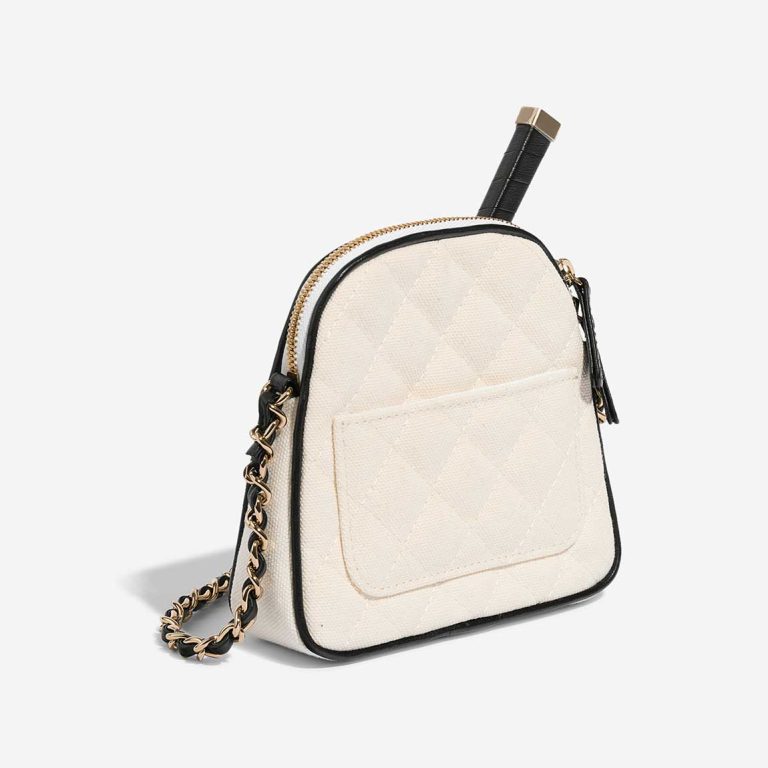 Chanel Tennis Bag Monte-Carlo Mini Canvas White  | Sell your designer bag