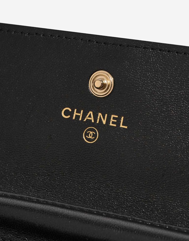 Chanel Clutch Lamb Black Logo | Sell your designer bag