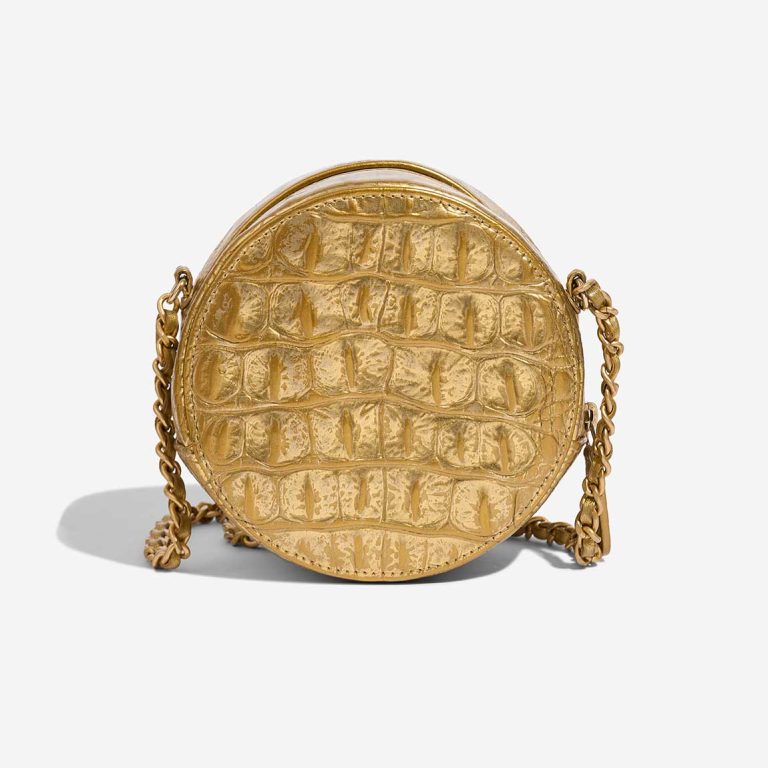 Chanel Round Clutch Calf Gold | Sell your designer bag