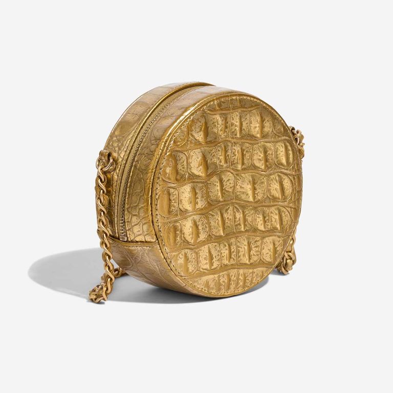 Chanel Round Clutch Calf Gold | Sell your designer bag