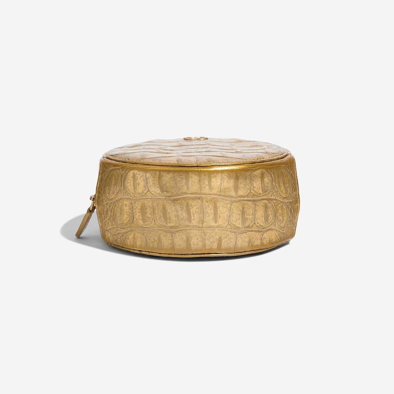 Chanel Round Clutch Calf Gold | Sell your designer bag